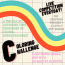 Nov 16-19: LIVE COLORING CHALLENGE in Cake Fiesta Manila @SMX (free registration)