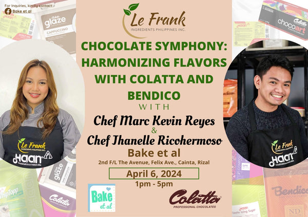 APRIL 6: Le Frank demo with Chef Jhanelle and Chef Marc Kevin