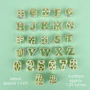 alphabet / number ivory (loose)