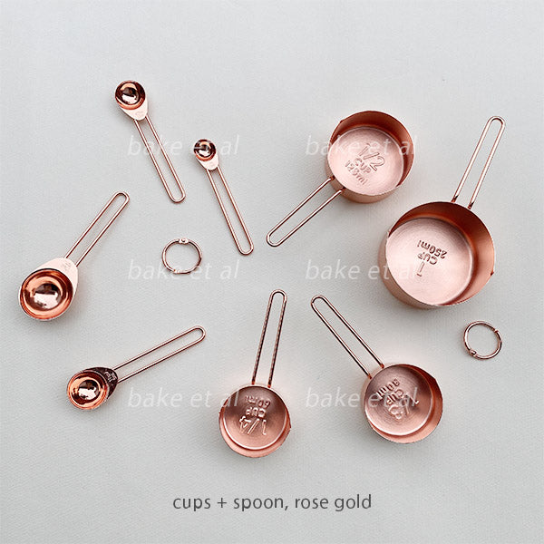 measuring cup and spoon