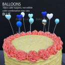 topper balloon heart 10pcs