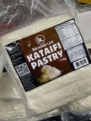 kataifi pastry 1kg, frozen