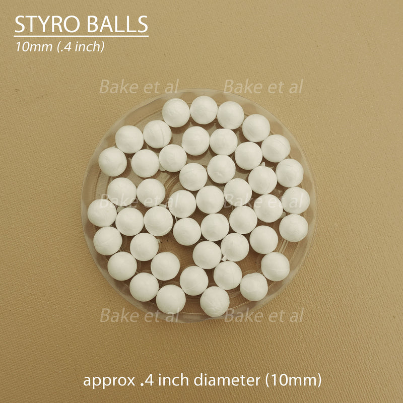 styro ball – bake