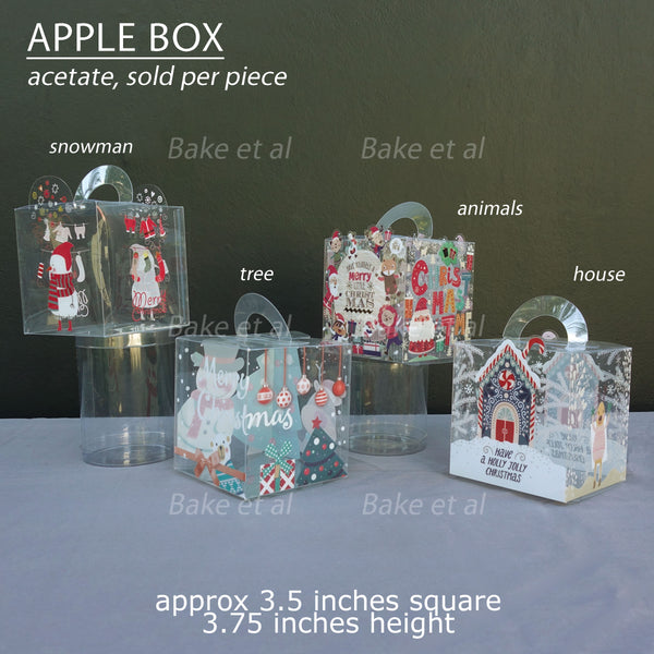 christmas apple box