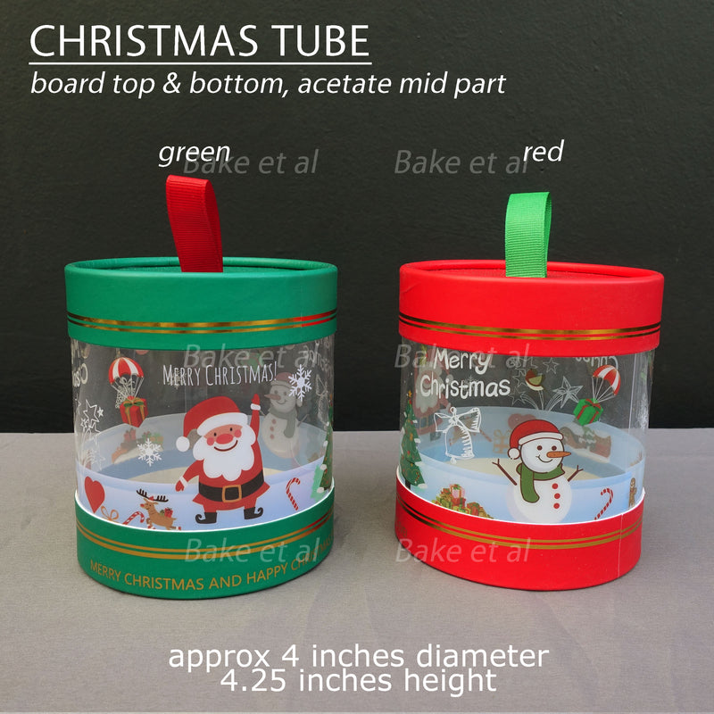 christmas tube box