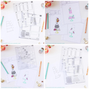 cake sketching templates