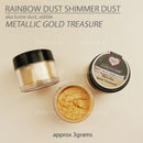 lustre dust, rainbow dust