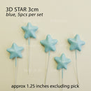 3D star topper 5pcs