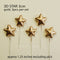 3D star topper 5pcs