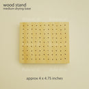 wood stand