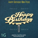 mini picks - birthday