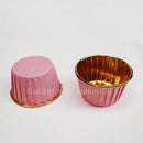 baking cups (approx )1oz gold foil