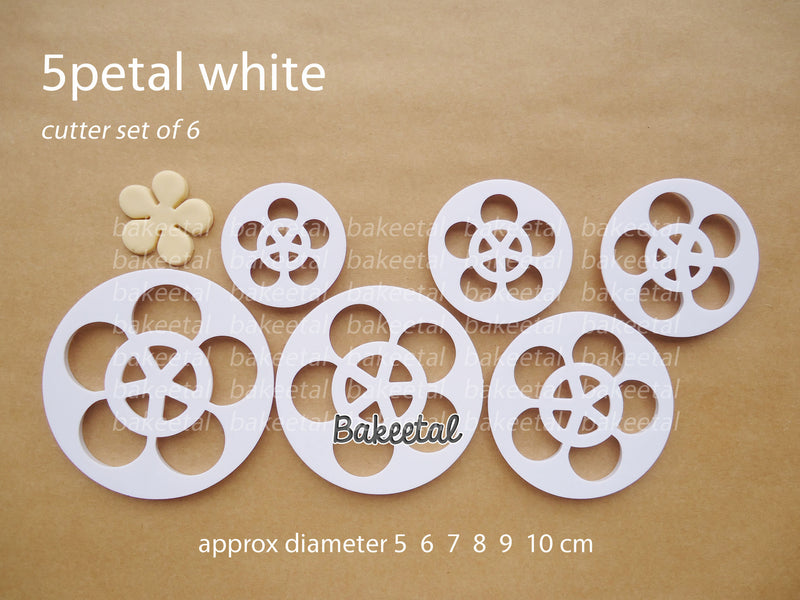 5 petal white 6s