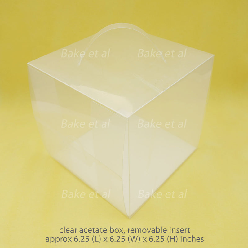 acetate box with handle