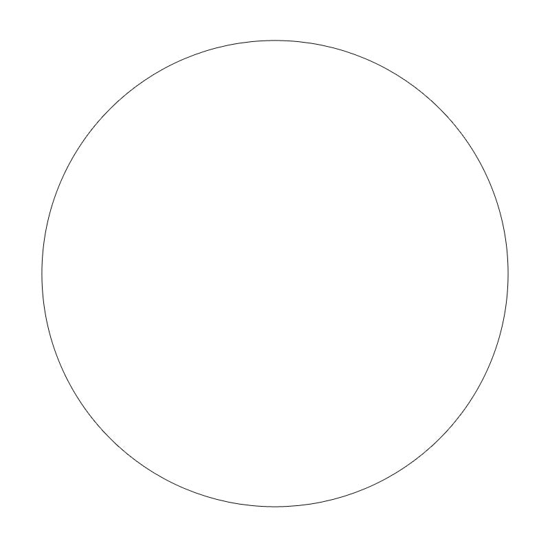 clear acrylic round disc 3mm thick – bake
