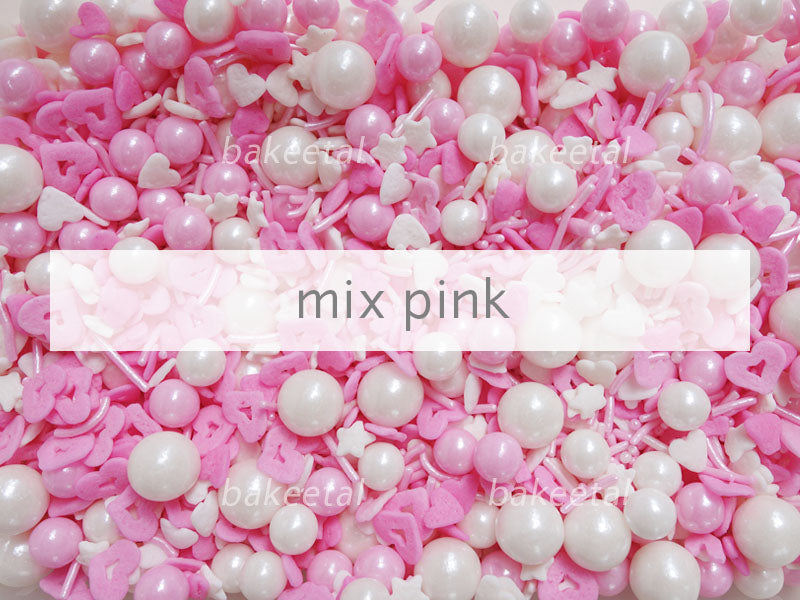 sprinkles pink mix