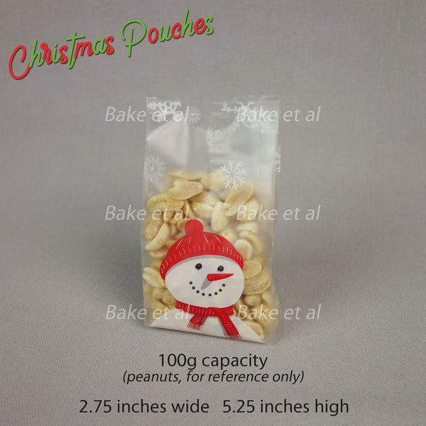 christmas pouch SNOWMAN (50pcs)