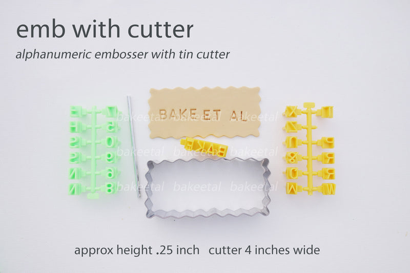 abc embosser with cutter – bake