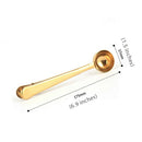 evangelista gold spoon with clip