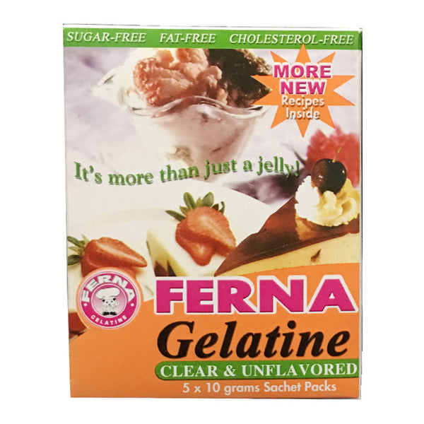 gelatine powder, ferna