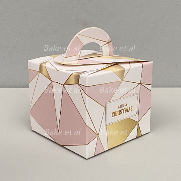 christmas box APPLE geometric (20pcs)