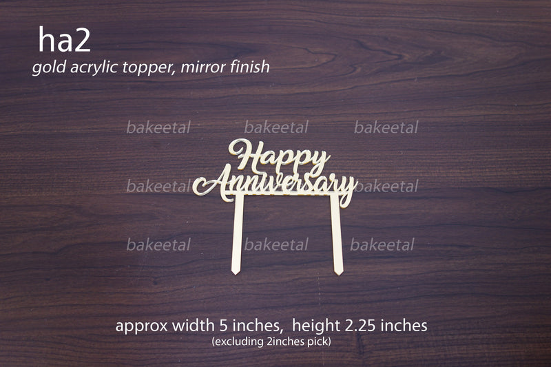 acrylic toppers -  anniversary / monthsary