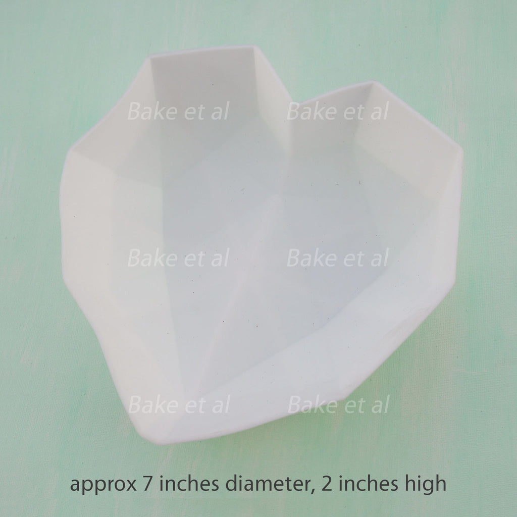 heart geometric pan – bake
