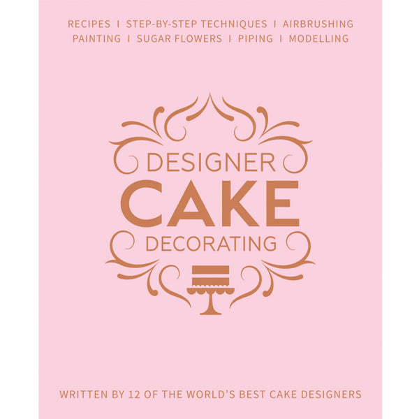 designer cake decorating book, squires kitchen