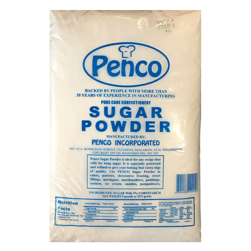 powdered sugar – bake