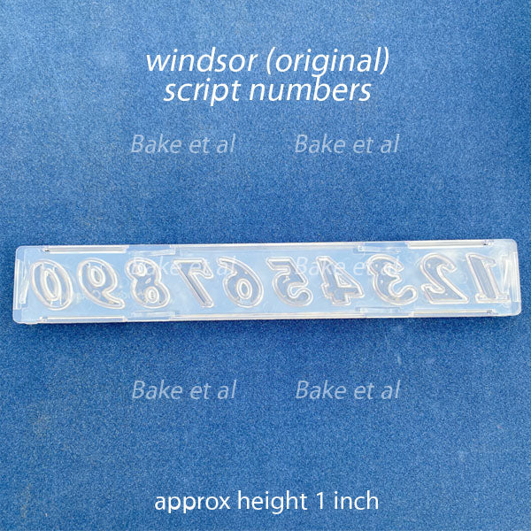 clikstix script number cutter, windsor
