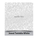 jewel twinkle white sparkle, rainbowdust