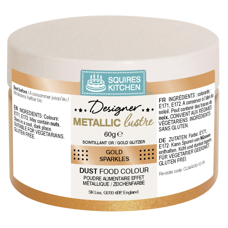 lustre dust 4-7g, squires kitchen