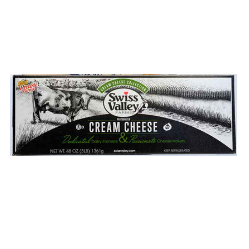 cream cheese (product may melt during transit)