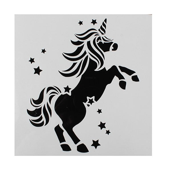unicorn stencil