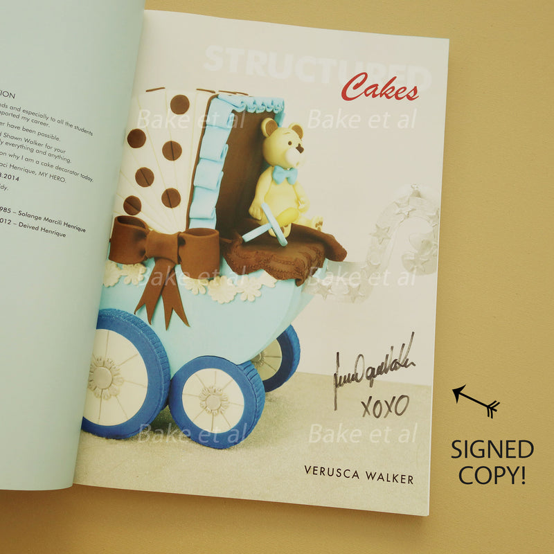 structured cakes book, verusca walker